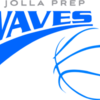 wavehoopsLogo_300: La Jolla Prep Waves Logo